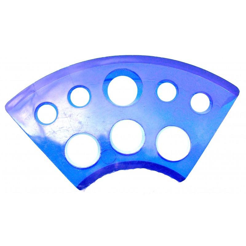 Blue Plastic Tattoo Ink Cup Holder